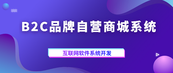 B2C品牌自營商城系統開發
